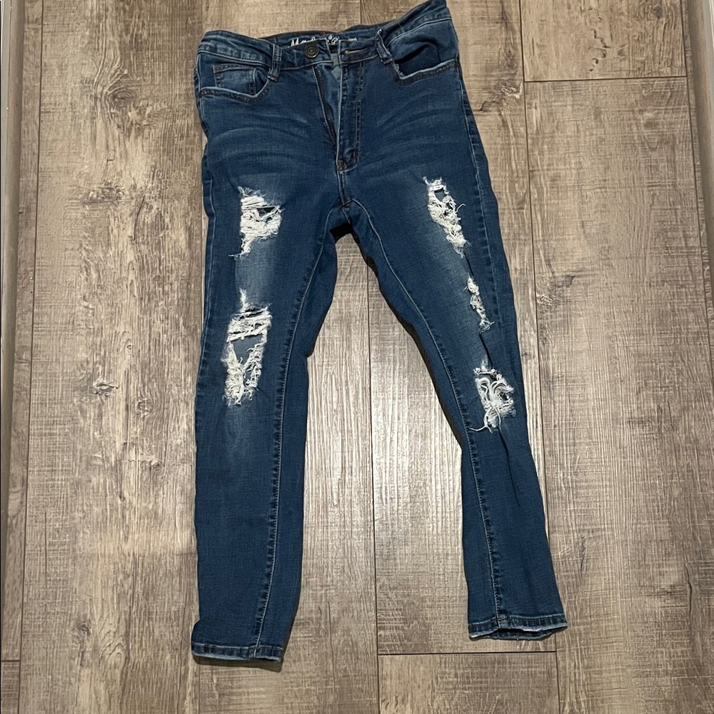 Machine Denim Blue Jeans